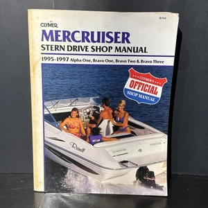 Clymer Mercruiser Stern Drive Shop Manual 1995-1997 Alpha & Bravo models - Picture 1 of 9