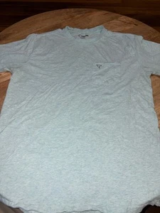 Bird Dogs Size Medium Short Sleeve Pocket T Shirt Tee Blue Green Heather - Picture 1 of 5