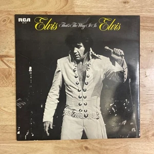 LP Quick Decision Poster with Liner ELVIS PRESLEY/THAT'S THE WAY IT IS Elvis On - Bild 1 von 6