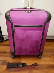 TUMI Alpha Light Weight 21.5" Hot Pink International Carry On Spinner 28521BY4 - Picture 1 of 22