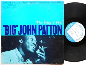 BIG JOHN PATTON The Way I Feel LP BLUE NOTE 84174 US 1964 DG EAR RVG Grant Green - Picture 1 of 13