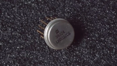 Amplificador operacional National Semiconductor LH0032CG 12 pines entrada FET cables dorados - Nuevo Foto 1 de 3