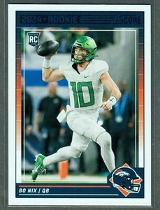 2024 Panini Score Bo Nix Rookie #332 Broncos RC QTY - Picture 1 of 2