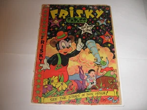 "Frisky Fables" #4 Oct. '49 "SEE the STARS in this ISSUE!" -GOLDEN AGE - Imagen 1 de 1