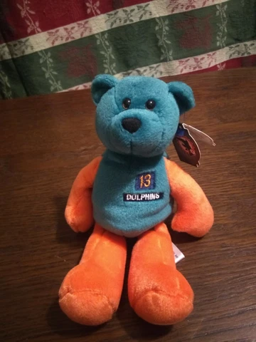 Miami Dolphins Dan Marino Limited Treasures Pro Bear #13 1999 Cover