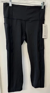 NWT Athleta Womens Ultimate Stash ll 7/8 Tight Leggings Black size S $99 - Picture 1 of 6