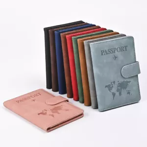 Passport Holder for Travel,Passport Wallet Cover Case Passport Book Holders - Bild 1 von 15