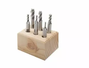 Sherline 3/8 Inch Double End Mill 4-Flute Set 7401 - Picture 1 of 1