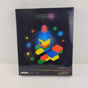 LUMINO 128 Piece Lighted Construction Building Set Light Up Blocks Toy Kids - Picture 1 of 4