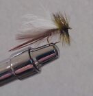 Olive CDC Emerger Dry Fly - Pack of 3 - Size 12