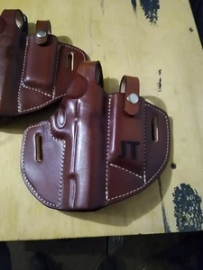 1911 full size 5" leather holster+ and mag holster combo - Picture 1 of 5