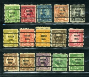 US Precancel Boston Massachusetts Collection TEN222 - Picture 1 of 1