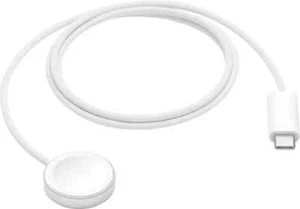 Apple Watch Magnetic Fast Charger to USB-C Braided Cable 1M White Genuine OEM VG - Picture 1 of 2