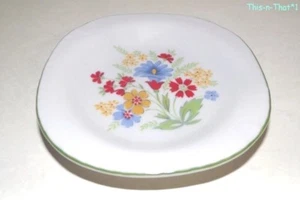Vintage Flair Fifth Ave Floral Ceramic Ashtray Trinket Dish  - Picture 1 of 3