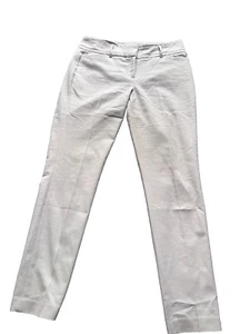 Ivanka Trump Size 8 Women Khaki Cotton Blend Arrow Pocket Stretch Chino Pants - Picture 1 of 9