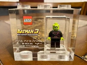 LEGO TT GAMES TROPHY BRICK DC BRAINIAC BATMAN 3 SDCC RARE - Picture 1 of 3
