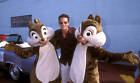 David Fumero and Chip and Dale at Super Soap Weekend Disney MG- 1999 Old Photo 1