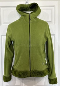 Mountain Hard Wear Polartec Fleece Hoodie Zip Jacket High Loft Lined Synchilla S - Picture 1 of 12