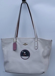 Coach Disney x Minnie Mouse Chalk City Zip Tote & Wallet With Patches - Bild 1 von 5
