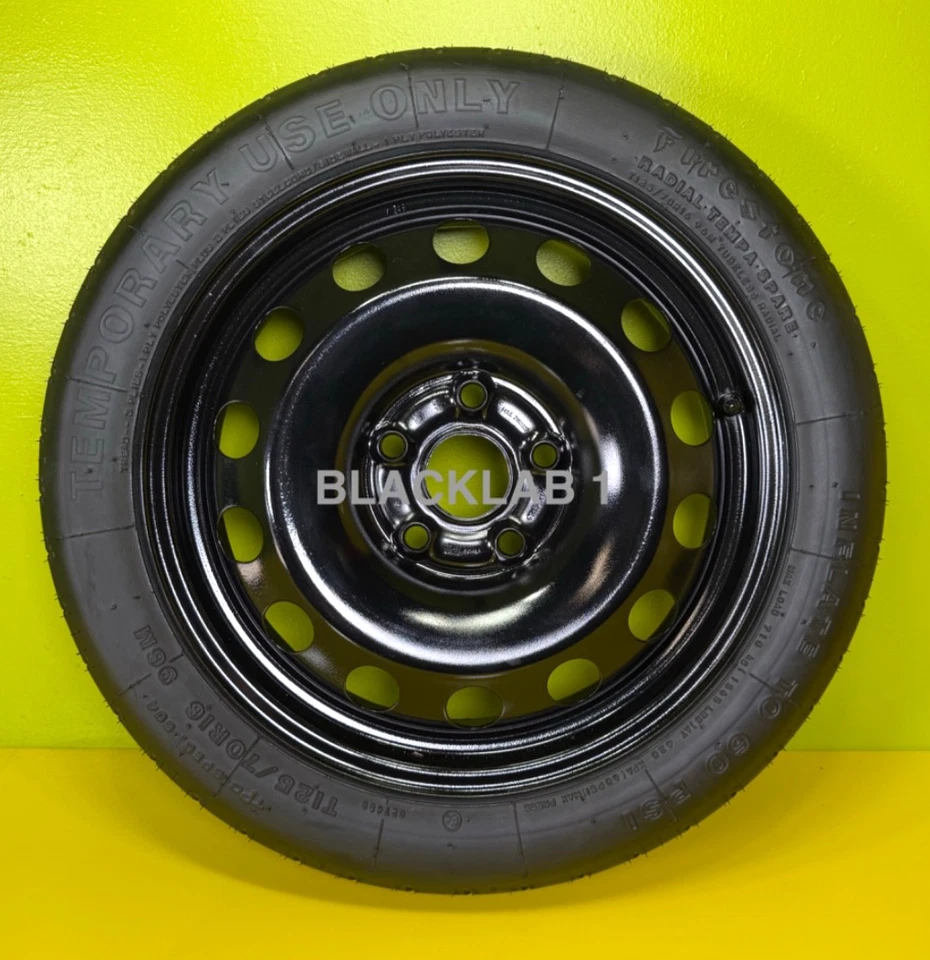 2007-2016 VOLKSWAGEN EOS SPARE TIRE T125/70R16 OEM - Image 1 of 3