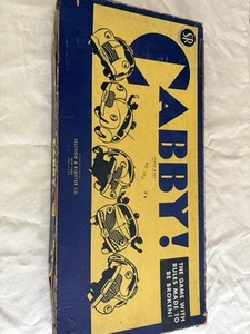 1938 Cabby! Board Game – Selchow & Righter – COMPLETE w/Metal Taxis, Rings, Dice - Picture 1 of 14
