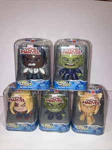 Lote de 5 Hasbro Mighty Muggs Guardianes de la Galaxia Nick Fury Capitana Marvel ++ - Imagen 1 de 6