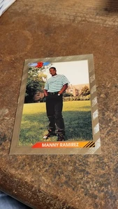 1992 Bowman Baseball Gold Foil Manny Ramirez Rc #676 - Picture 1 of 2