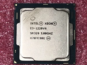 1191 Intel Xeon E3-1220 v6 SR329 (3.00 GHz/ 8MB/ LGA1151) with warranty 01 - Picture 1 of 1
