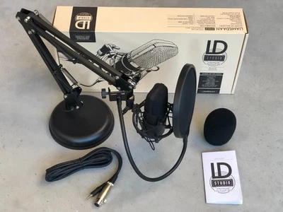 LD LIAM & DAAN Studio Premium Podcast Microphone Set - Mikrofon - Bild 1 von 4