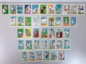 Weg 1972 Sunicrust Comedy Cricket Card Set - Full Set of 40 - Picture 1 of 24