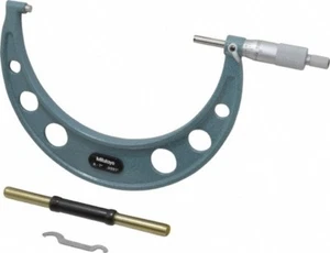 Mitutoyo 6 to 7" Range, 0.0001" Graduation, Mechanical Outside Micrometer Rat... - Picture 1 of 1