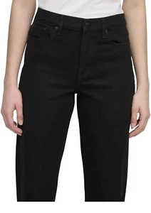 Calvin Klein Jeans Women's Size 14 Jet Black Ladies' Cotton Pants New...(WW357) - Picture 1 of 5