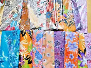 (10 Pieces) Random Color & Design Kain Batik Sarung Traditional Sarong Hip Wrap - Picture 1 of 7