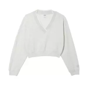 PINK Premium Fleece V-Neck Pullover - Picture 1 of 4
