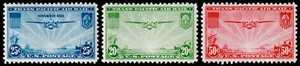 United States Scott C20, C21-C22 (1935, 1937) Mint H VF J - Picture 1 of 1