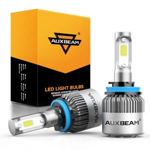 For Kenworth T680 T880 2013-2019 AUXBEAM LED Headlight Kit Bulbs High / Low Beam - Picture 1 of 14