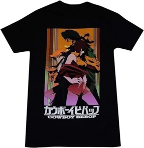 Cowboy Bebop - Squadra - Maglietta Uomo Ufficiale - Foto 1 di 1