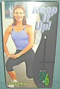 DEBBIE SIEBERS' - SLIM IN 6 - KEEP IT UP! - WEEK 7 & ON - VHS - 2003 - BRAND NEW - Picture 1 of 4