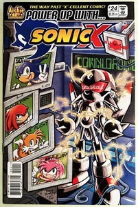 SONIC X HEDGEHOG Comic Book #24 November 2007 First Edition Bagged & Boarded NEW - Picture 1 of 3