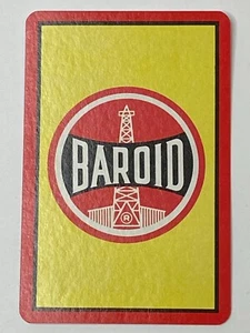 Vintage BAROID DRILLING Fluids Rigs Advertising Single Swap Playing Card PC111 - Picture 1 of 2