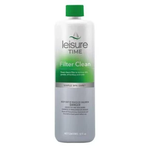 Leisure Time Spa Chemicals - Spa Maintenance Filter Clean 32oz - NPT O - Picture 1 of 1