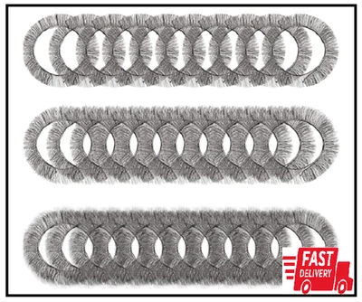 30 Piezas Muñeca Pestañas Tiras Pestañas para Muñecas Arte Renacido Pestañas para DI Foto 1 de 2