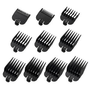 Clipper Guards Set Fits for Most Wahl Clippers and Babyliss FX870, Black - Picture 1 of 7