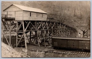 Postal K30/Belmont County Ohio RPPC c1910 Big Four Coal Mine Co 503 - Imagen 1 de 4