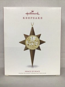 PRINCE OF PEACE ~ Estrella ~ Adorno de recuerdo con sello ~ 2018 ~ Nuevo en caja - Imagen 1 de 3