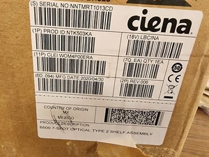 CIENA 6500 7 SLOT CHASSI NTK503KA - Picture 1 of 5