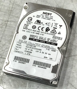 HGST 1.2TB 2.5" 10K RPM SAS 12Gbps HDD | HUC101812CSS200, 0B28807 - Picture 1 of 5