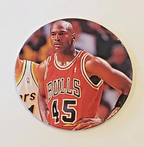 Michael Jordan-1995 Upper Deck Milk Cap Pog #51-Chicago Bulls HOF NBA - Picture 1 of 2