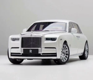 1/18 Rolls Royce Phantom 2023 limited 299 pcs Rare Diecast model white Gift - Picture 1 of 6
