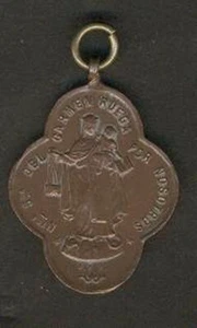 Religious Christianity Medal Nuestra Señora Del Carmen July 16 Of 1899 Very Nice - Picture 1 of 2